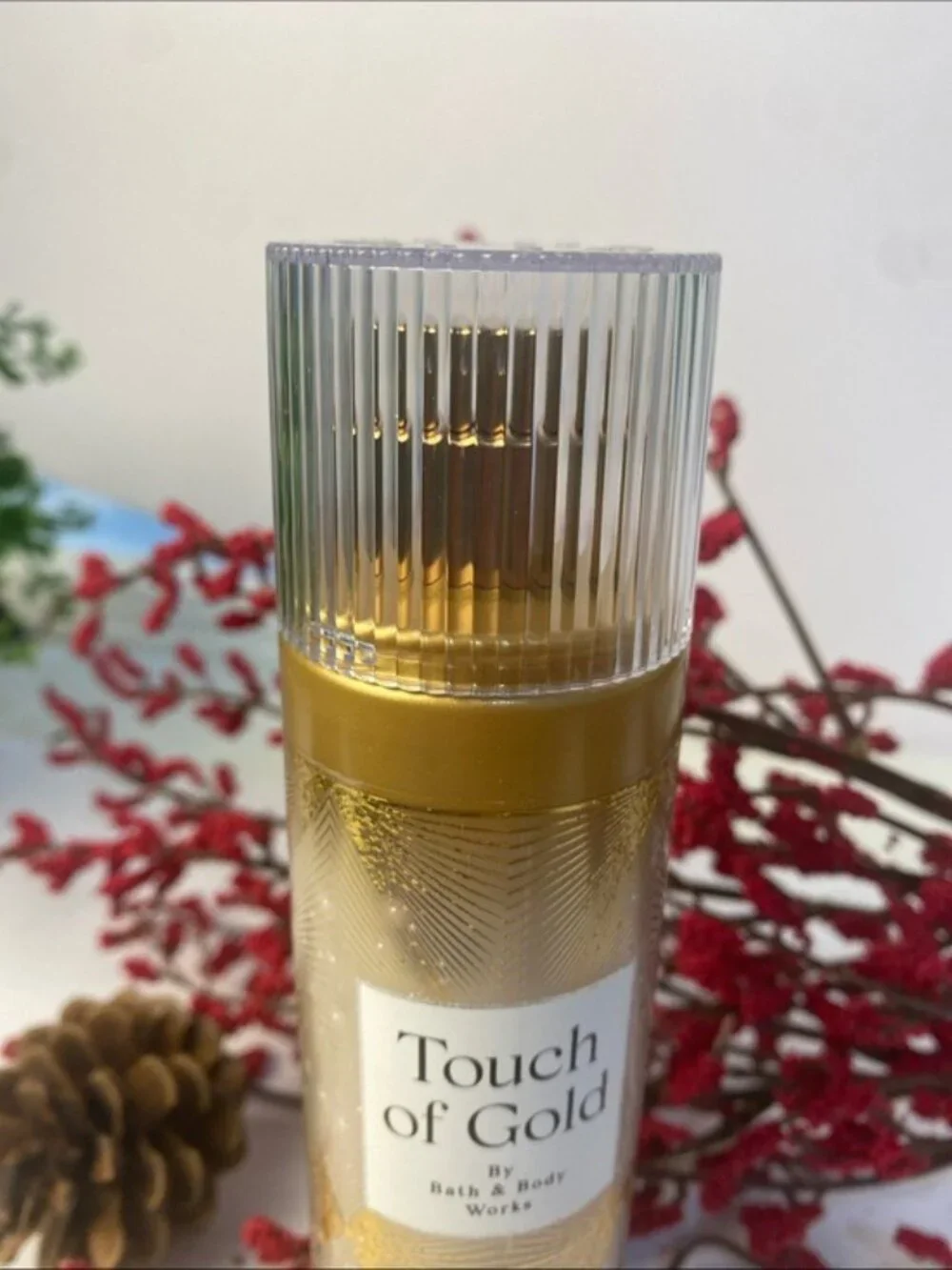 “Touch of Gold” New Fine Fragrance Mist Full Size